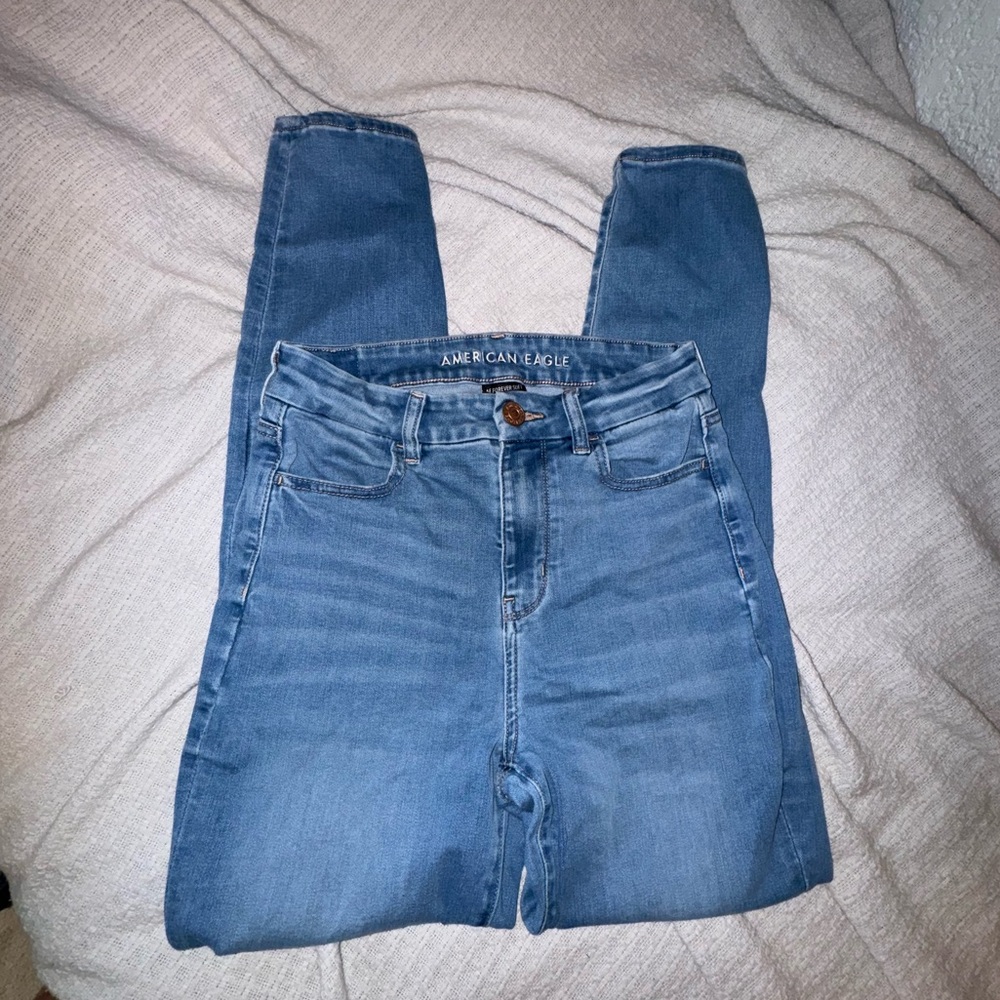 👖American Eagle Curvy Hi-Rise Jegging